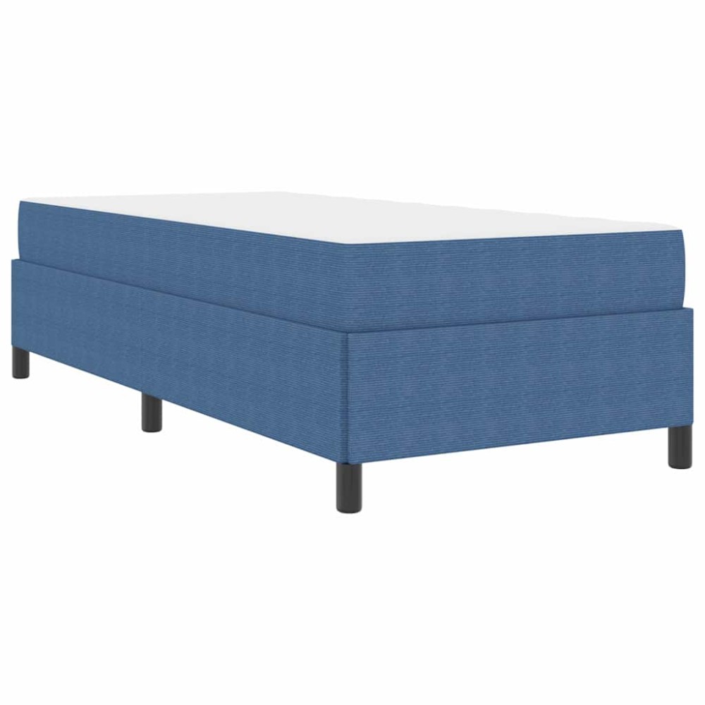 vidaXL Cadru de pat Altele albastru 100 x 200 cm Țesătură de catifea