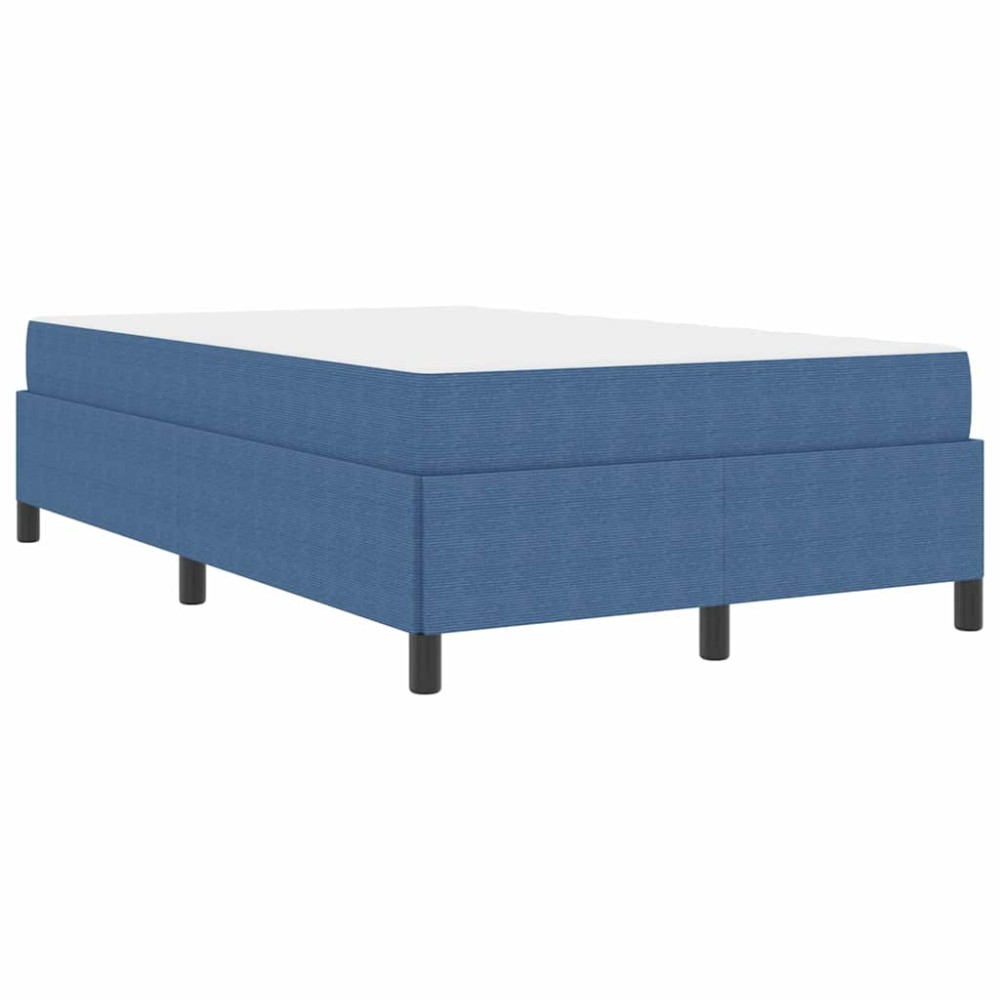 vidaXL Cadru de pat Altele albastru 120 x 200 cm Țesătură de catifea