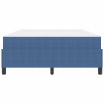 vidaXL Cadru de pat albastru 140 x 190 cm Țesătură de catifea vidaXL Cadru de pat albastru 140 x 190 cm Țesătură de catifea