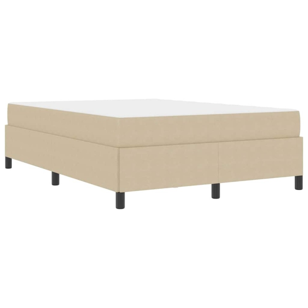 vidaXL Cadru de pat gri verde deschis 140 x 190 cm Țesătură de catifea
