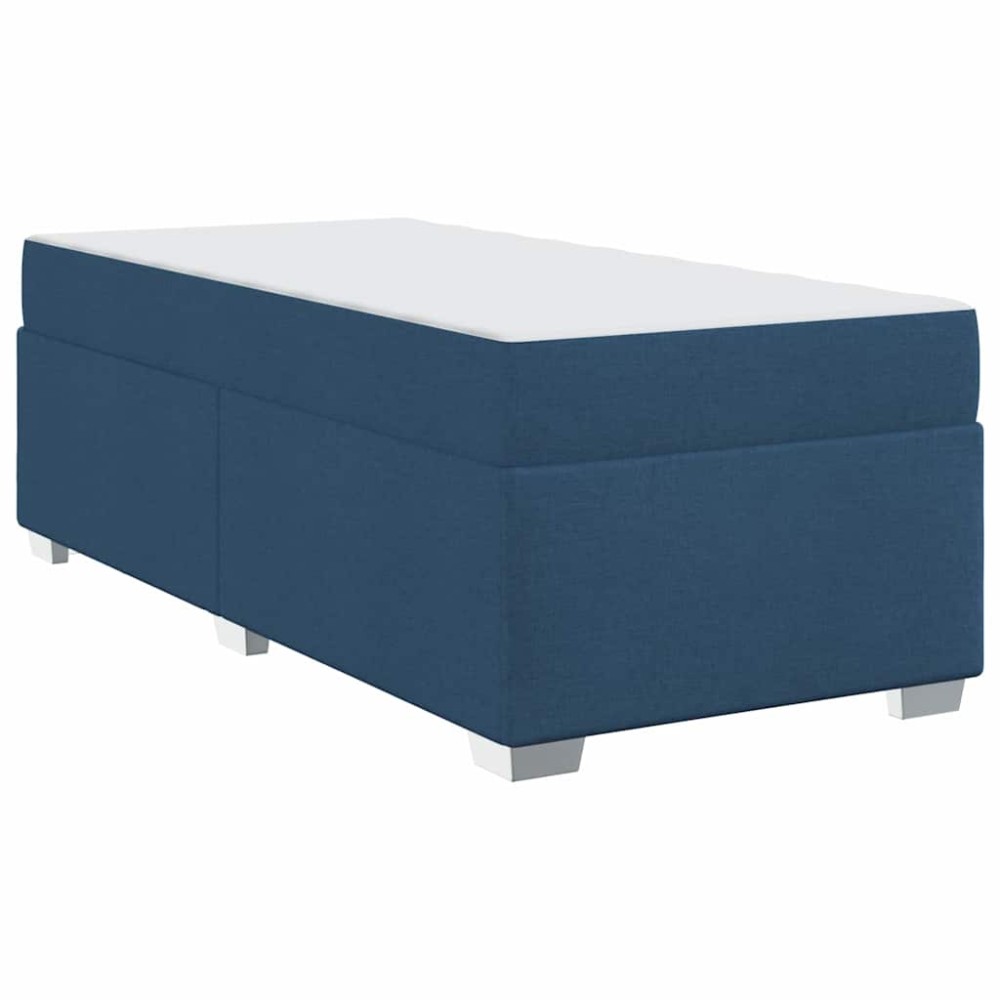 vidaXL Cadru de pat Altele albastru 100 x 200 cm țesătură