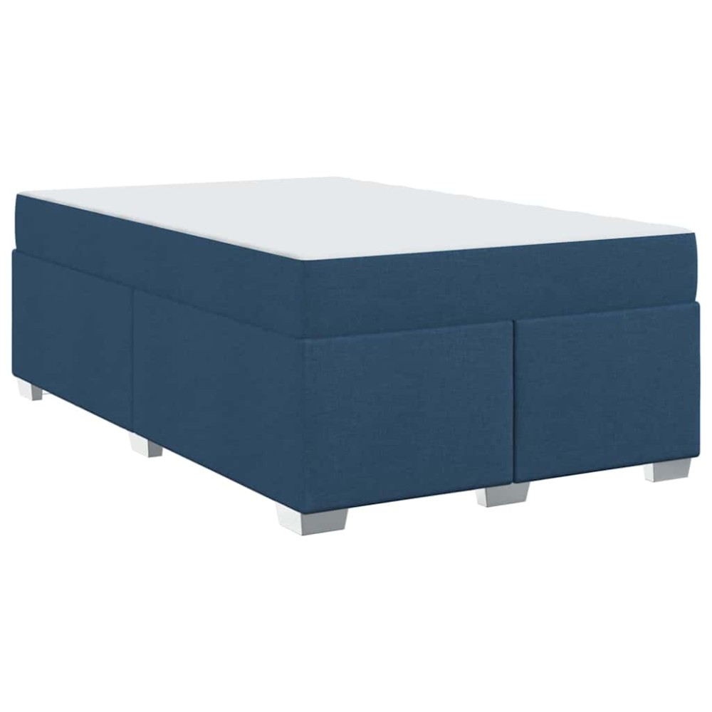 vidaXL Cadru de pat Altele albastru 120 x 200 cm țesătură