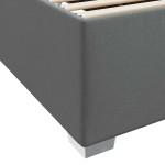 vidaXL Cadru de pat Gri închis 180 x 200 cm țesătură vidaXL Cadru de pat Gri închis 180 x 200 cm țesătură