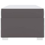 vidaXL Cadru de pat Gri 80 x 200 cm Piele artificială vidaXL Cadru de pat Gri 80 x 200 cm Piele artificială