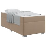 vidaXL Cadru de pat Cappuccino 80 x 200 cm Piele artificială vidaXL Cadru de pat Cappuccino 80 x 200 cm Piele artificială
