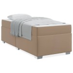 vidaXL Cadru de pat Cappuccino 80 x 200 cm Piele artificială vidaXL Cadru de pat Cappuccino 80 x 200 cm Piele artificială