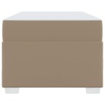 vidaXL Cadru de pat Cappuccino 100 x 200 cm Piele artificială vidaXL Cadru de pat Cappuccino 100 x 200 cm Piele artificială