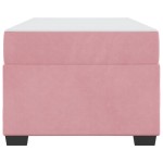 vidaXL Cadru de pat cu saltea cu saltea Roz 80 x 200 cm Catifea vidaXL Cadru de pat cu saltea cu saltea Roz 80 x 200 cm Catifea