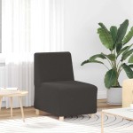 vidaXL Unitate Sofa Modulară Fără Brațe 2 pcs Gri închis
