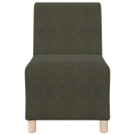 vidaXL Fotoliu 2 pcs Verde 55 x 74 x 82 cm Piele ecologică de suede