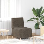 vidaXL Fotoliu 3 pcs Gri închis 55 x 74 x 82 cm
