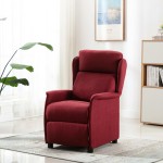 vidaXL Fotoliu recliner bordo 67.5 x 93.5 x 101.5 cm țesătură