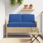 vidaXL Set de perne pentru palet 3 pcs Albastru regal 120 x 50 x 12 cm vidaXL Set de perne pentru palet 3 pcs Albastru regal 120 x 50 x 12 cm