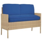 vidaXL Set de perne pentru palet 3 pcs Albastru regal 120 x 50 x 12 cm vidaXL Set de perne pentru palet 3 pcs Albastru regal 120 x 50 x 12 cm