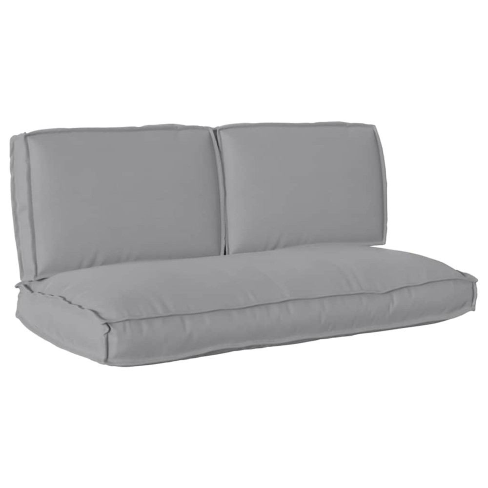 vidaXL Set de perne pentru palet 3 pcs Gri 60x120x12cm 60 x 40 x 12 cm