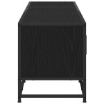 vidaXL Unități TV 2 pcs Stejar Negru 240 x 35 x 41 cm Lemn compozit