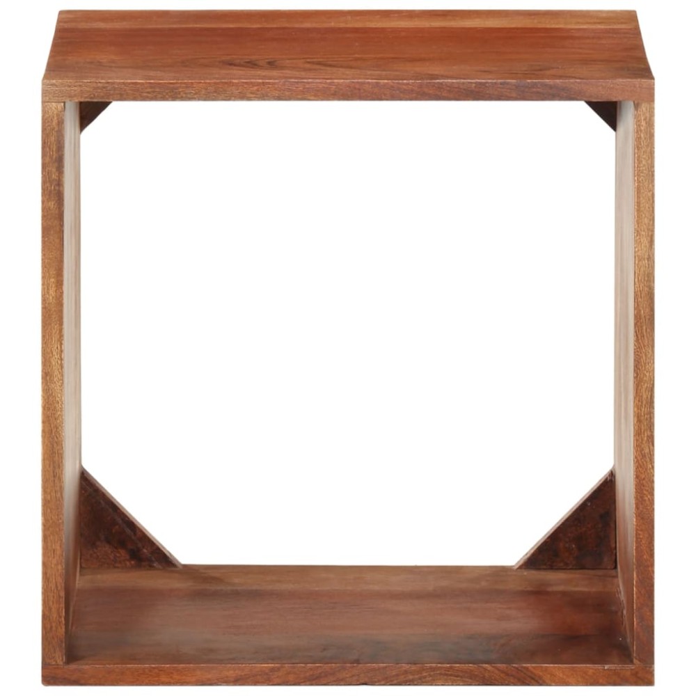 vidaXL Raft de perete, 40x30x40 cm, lemn masiv de acacia