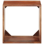 vidaXL Raft de perete, 40x30x40 cm, lemn masiv de acacia