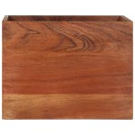 vidaXL Raft de perete, 40x30x40 cm, lemn masiv de acacia