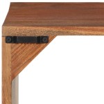 vidaXL Raft de perete, 40x30x40 cm, lemn masiv de acacia