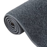 vidaXL Covor cu fire scurte, antracit, 140x200 cm vidaXL Covor cu fire scurte, antracit, 140x200 cm