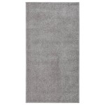 vidaXL Covor cu fire scurte, gri, 80x150 cm vidaXL Covor cu fire scurte, gri, 80x150 cm