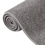 vidaXL Covor cu fire scurte, gri, 120x170 cm vidaXL Covor cu fire scurte, gri, 120x170 cm