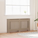 vidaXL Capac pentru radiator 2 pcs Maro 152 x 19 x 81,5cm
