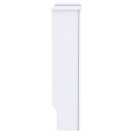 vidaXL Capac pentru radiator 2 pcs Alb 205 x 20,5 x 81,5cm