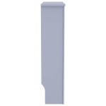 vidaXL Capac pentru radiator Gri 78 x 19 x 81,5cm Lemn compozit