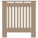 vidaXL Capac pentru radiator Maro 78 x 19 x 81,5cm Lemn compozit