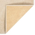 vidaXL Covor cu fire scurte, bej, 160x230 cm vidaXL Covor cu fire scurte, bej, 160x230 cm