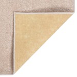 vidaXL Covor cu fire scurte, bej închis, 140x200 cm