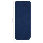 vidaXL Covorașe de scări, 15 buc., bleumarin, 60x25 cm, dreptunghiular vidaXL Covorașe de scări, 15 buc., bleumarin, 60x25 cm, dreptunghiular