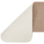 vidaXL Covorașe de scări, 15 buc., bej, 75x20 cm, dreptunghiular vidaXL Covorașe de scări, 15 buc., bej, 75x20 cm, dreptunghiular