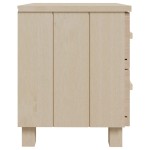 vidaXL Noptiere HAMAR 2 buc, maro miere, 40x35x44,5 cm, lemn masiv pin