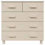 vidaXL Servantă „HAMAR”, maro miere, 79x40x80 cm, lemn masiv de pin