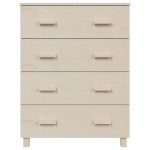 vidaXL Servantă „HAMAR”, maro miere, 79x40x103,5 cm, lemn masiv de pin