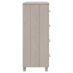 vidaXL Servantă „HAMAR”, alb, 79x40x103,5 cm, lemn masiv de pin vidaXL Servantă „HAMAR”, alb, 79x40x103,5 cm, lemn masiv de pin