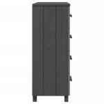 vidaXL Servantă „HAMAR”, gri închis, 79x40x103,5 cm, lemn masiv pin vidaXL Servantă „HAMAR”, gri închis, 79x40x103,5 cm, lemn masiv pin