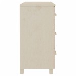 vidaXL Servantă „HAMAR”, maro miere, 90x40x80 cm, lemn masiv de pin