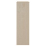 vidaXL Raft sup. dulap „HAMAR” maro miere 90x30x100 cm, lemn masiv pin