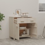 vidaXL Servantă „HAMAR”, maro miere, 79x40x80 cm, lemn masiv de pin