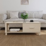 vidaXL Masă cafea „HAMAR”, maro miere, 100x55x35 cm, lemn masiv de pin vidaXL Masă cafea „HAMAR”, maro miere, 100x55x35 cm, lemn masiv de pin