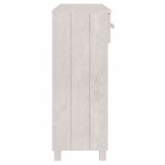 vidaXL Masă de cafea „HAMAR”, alb, 90x35x90 cm, lemn masiv de pin vidaXL Masă de cafea „HAMAR”, alb, 90x35x90 cm, lemn masiv de pin
