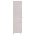 vidaXL Dulap haine „HAMAR”, alb, 89x50x180 cm, lemn masiv de pin vidaXL Dulap haine „HAMAR”, alb, 89x50x180 cm, lemn masiv de pin