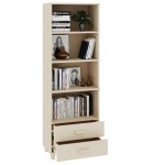 vidaXL Dulap înalt „HAMAR” maro miere 60x35x180 cm, lemn masiv de pin vidaXL Dulap înalt „HAMAR” maro miere 60x35x180 cm, lemn masiv de pin