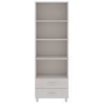 vidaXL Dulap înalt „HAMAR”, alb, 60x35x180 cm, lemn masiv de pin vidaXL Dulap înalt „HAMAR”, alb, 60x35x180 cm, lemn masiv de pin