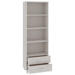 vidaXL Dulap înalt „HAMAR”, alb, 60x35x180 cm, lemn masiv de pin vidaXL Dulap înalt „HAMAR”, alb, 60x35x180 cm, lemn masiv de pin