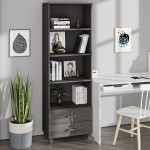 vidaXL Dulap înalt „HAMAR” gri deschis 60x35x180 cm, lemn masiv de pin vidaXL Dulap înalt „HAMAR” gri deschis 60x35x180 cm, lemn masiv de pin